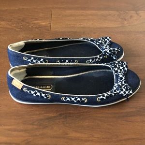 Coach Flats Size 8